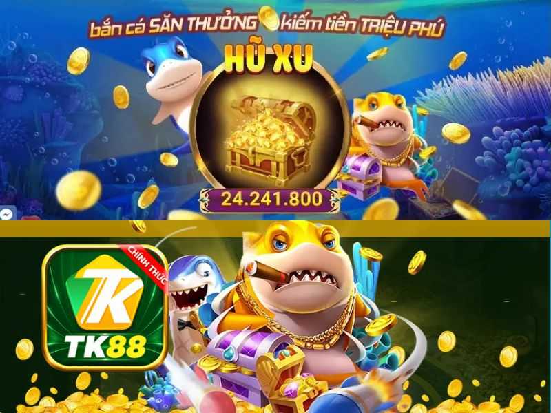 Bắn Cá phiên bản 2024 mới nhất chỉ tại app TK88