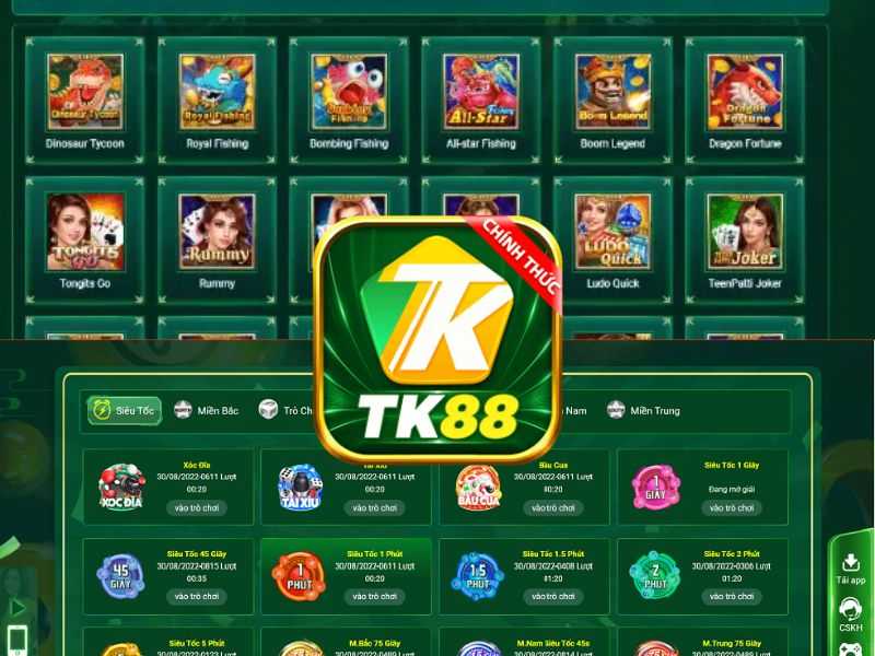 Kho game TK88 được “giang hồ” đồn thổi thế nào?